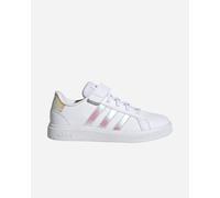 Adidas Core Grand Court 2.0 Elastic Ps Jr - Scarpe Sneakers - Bianco 33