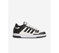 adidas Unisex - Bambini e Ragazzi Rapid Court Low Junior Shoes, Core Black/Cloud White/Ftwr White, 40 EU