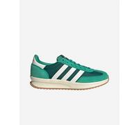 adidas Run 70S 2.0 Shoes, Scarpe Uomo, Collegiate Green/Core White/Semi Court Green, 41 1/3 EU