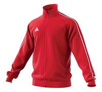 Adidas CORE18 Pre JKTY Giacca, Unisex Bambini, Rosso - (ROJPOT/Blanco), 128.