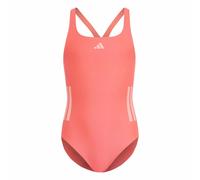 Costume da bagno intero con schiena a C per ragazza adidas 3-Stripes Rose 13/14 anni