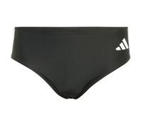 adidas - 3 Stripes Bold Trunk - Pantaloncino da bagno 9 nero/grigio