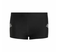 adidas Bambini e Ragazzi Big Bars Swim Boxers Kids Swimwear, Black, 15-16 Years
