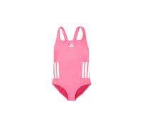 Adidas 3 Stripes C-back Swimsuit Rosa 14-15 Years Ragazza
