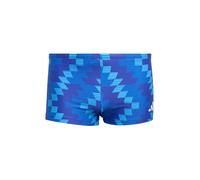 adidas Homme Football Inspired Graphic Swim Boxers, Lucid Blue, 34