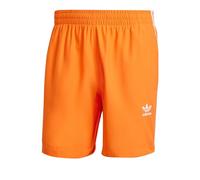adidas Costume da bagno da uomo Originals Adicolor a 3 strisce, Colore: arancione., L