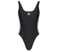 adidas Costume intero Adicolor 3-Stripes Swimsuit in Nero IT 42