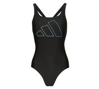 adidas Costume intero Big Bars X-Back Swimsuit in Nero Unica