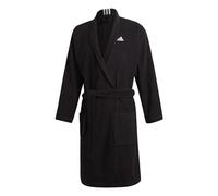 adidas Cotton Bathrobe, Vestaglia Unisex-Adulto, Black, XL