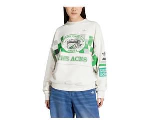 Adidas - Court Crewneck - - Sport - Donna - Beige - M