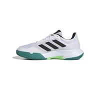 adidas Court Spec 2 Tennis Shoes, Scarpe Unisex-Adulto, Ftwr White/Core Black/Pure Teal, 51 1/3 EU