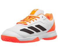 adidas Courtflash K AC Wh/Or Junior Shoes UK 3.5