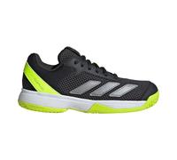 adidas Courtflash Scarpa Per Tutte Le Superfici Bambini - Nero, Lime, Taglia: 33
