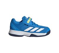 adidas Unisex - Bambini e Ragazzi Courtflash Kids Comfort Closure Tennis Shoes, Lucid Ray Blue/Ftwr White/Dark Blue, 28 EU