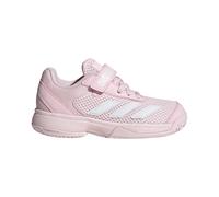 Scarpe da tennis bambini Adidas Courtflash K - distilled pink/cloud white/distilled pink - Rosa (35,5)