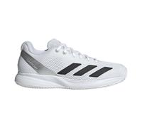 adidas Courtflash Speed 2 Scarpa per tutte le superfici Uomini-bianco, nero in bianco, Taglia: 46