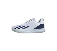 adidas Courtflash Speed Tennis Shoes, Scarpe Uomo, Cloud White/Dark Blue/Halo Blue, 41 1/3 EU