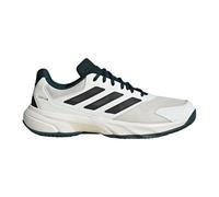 adidas CourtJam Control 3 Clay Tennis Shoes, Scarpe Uomo, off White/Core Black/Aurora Ivy, 48 EU
