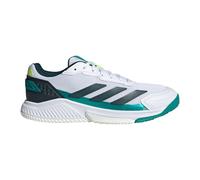 adidas Courtquick Mens Padel Shoes, Scarpe Uomo, Cloud White/Cloud White/Aurora Ivy, 38 2/3 EU