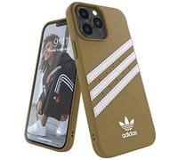 adidas Cover originale per iPhone 13 Pro Max 6.7 - Custodia antiurto - Bordi rialzati - Oro - Beige