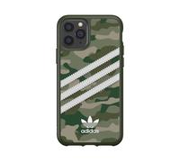 Adidas, Cover per iPhone 11 Pro Max Originals 3 Stripes Camo, Verde kaki