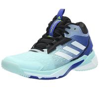 adidas Crazyflight 5 Mid Top Indoor, Scarpe da Ginnastica Uomo, Semi Flash Aqua Zero Metallic Lucid Blue, 43 1/3 EU