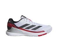 adidas Crazyquick Lightstrike Padel Shoes, Scarpe Uomo, Cloud White/Core Black/Lucid Red, 36 EU