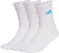 adidas Crew 3 Pack Calze S Bianco