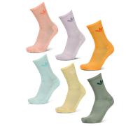 Adidas Crew 6 Pack Unisex - Calze Viola - Taglia 40-42 Purple 40-42