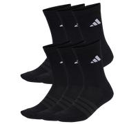 Adidas Performance Calzini ESS ammortizzati 6 paia antracite/nero/bianco 31-33 Uomo