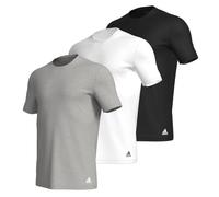 adidas Crew Neck Shirt (3pk) -Active Core Cotton Maglie Termiche, Assorted, XXL (Pacco da 3) Uomo