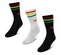 Adidas Crew Sock 3 Pack Unisex - Calze Nero - Taglia 40-42 Black 40-42