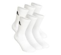 adidas Crew Sportswear Ankle Calzini Sportivi Confezione Da 6 - Bianco, Nero