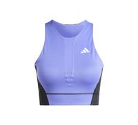 adidas Crop Pro Canottiera Donna - Lilla, Multicolore, Taglia: L
