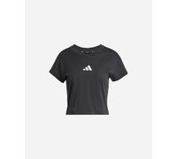 T-shirt adidas Future Icons Small Logo Baby manica corta nero bianco donna - S