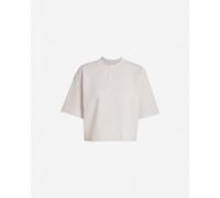 Adidas Crop Yoga W - T-shirt Training - Donna - Beige