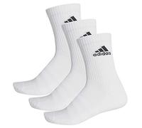 Adidas, Cush CRW 3Pp, Calze, Bianco/Bianco/Nero, S, Unisex Adulto