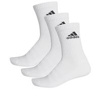 Adidas, Cush CRW 3Pp, Calze, Bianco/Bianco/Nero, S, Unisex Adulto