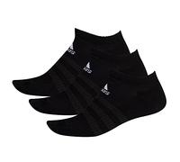 Adidas Cush Low 3PP, Calze da Calcio Unisex-Adulto, Nero/Nero/Nero, L