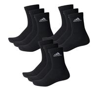 Adidas CUSHIONED CREW Calzini Da Tennis Sportivi Donna Uomo Unisex 9 Paia