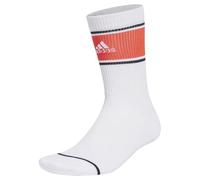 adidas Cushioned Sportswear Logo Graphic Crew Socks 2 paia EU 43-45, bianco., 43