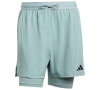 adidas - D4T 2in1 Shorts - Pantaloncini S turchese