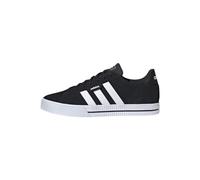 adidas Daily 3.0 Leather Shoes, Scarpe Uomo, Core Black/Cloud White/Core Black, 43 1/3 EU