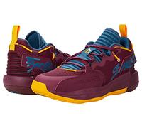 adidas Dame 7 Extended Play GCA Basketball Shoes Victory Crimson/Team Collegiate Gold/Orbit Indigo Men's 9.5, Women's 10.5 Medium