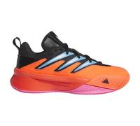 adidas Dame Certified 3 J, Scarpe da Basket Unisex-Adulto, Solar Red/Core Black/Cloud White, 40 EU