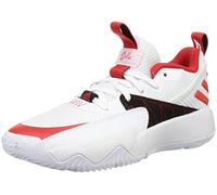 adidas Dame Certified, Scarpe da Ginnastica Unisex-Adulto, Ftwbla Rojint Toqgri, 43 1/3 EU