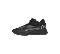 Adidas Dame X Shoes, Scarpe Unisex-Adulto, Core Black Iron Met Lucid Blue, 44 EU