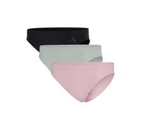 adidas Damen Unterwäsche Slip 3er Pack-Low Rise Bikini (3pk) -Sport Active Ultimate Stretch Mutande da Uomo, 901 Assortiti, XXL Donna