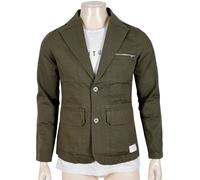Adidas David Beckham Blazer Uomo Military Giacca Canvas Cargo Khaki Oliv