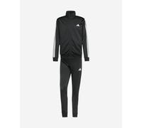 adidas Homme SPORTSWEAR BASIC 3 STRIPES TRICOT TRACKSUIT, Black, XS